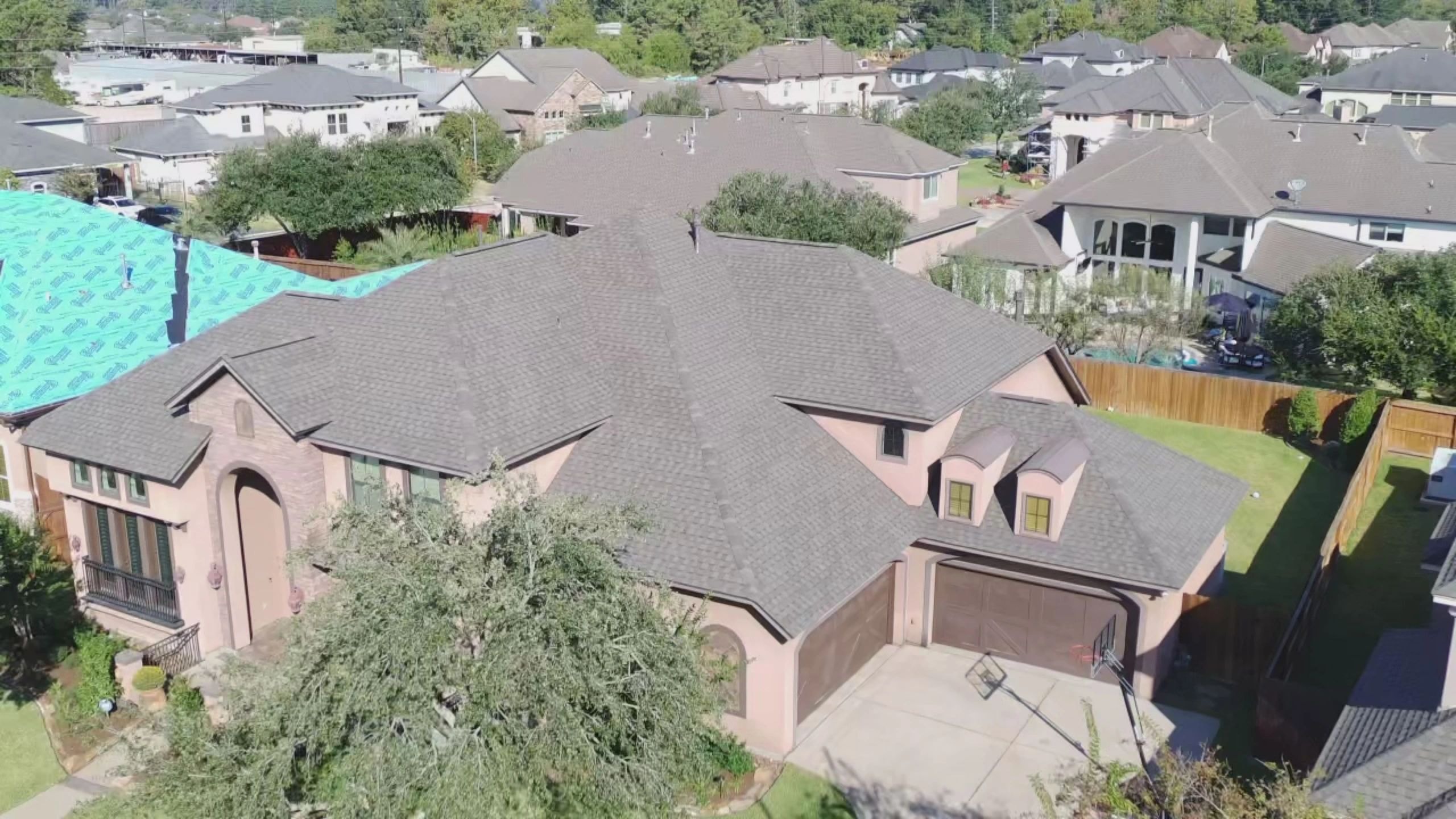 PCR roofing project