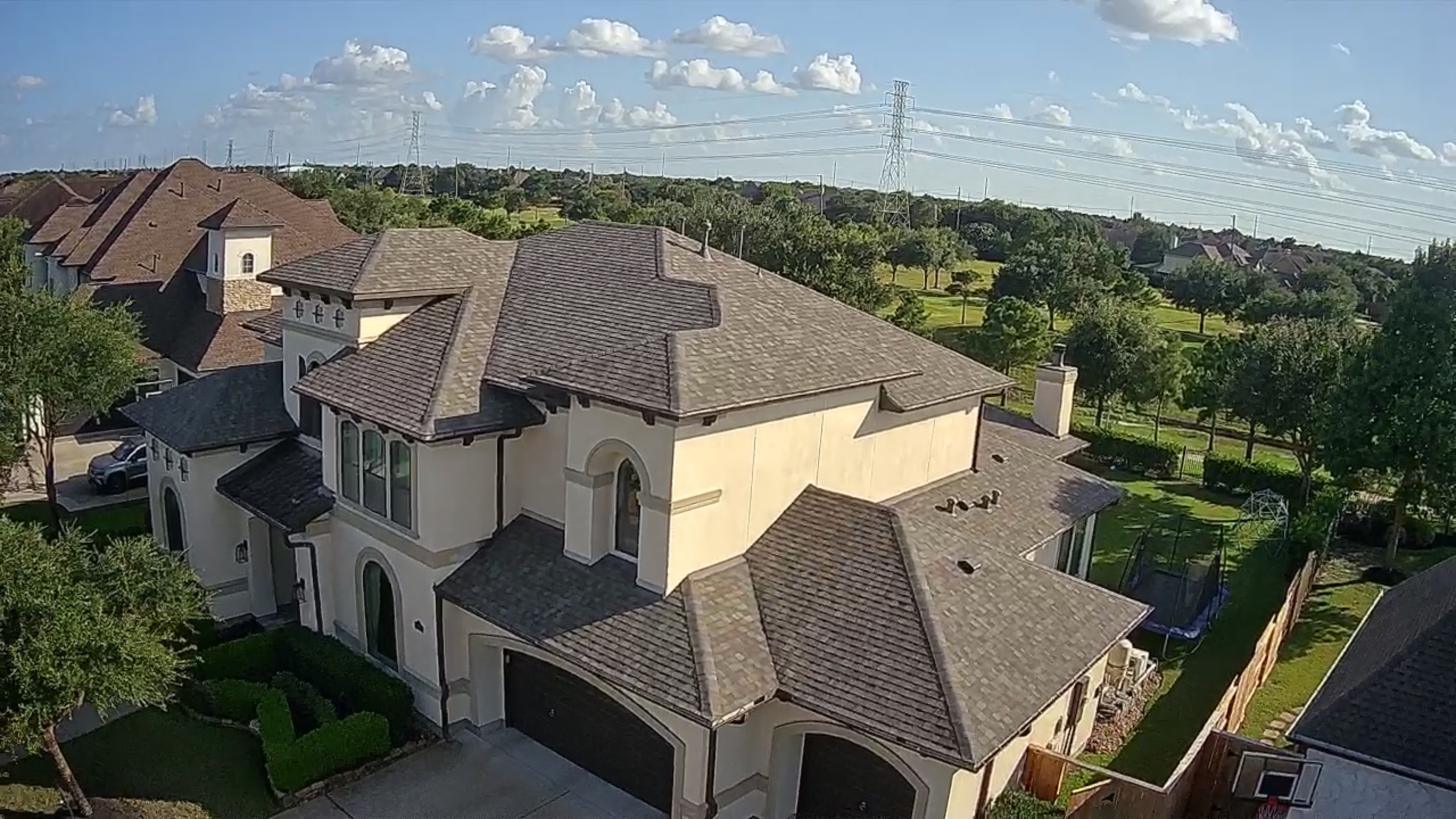 Premier Choice Roofing crew completing a residential roof in Katy, TX
